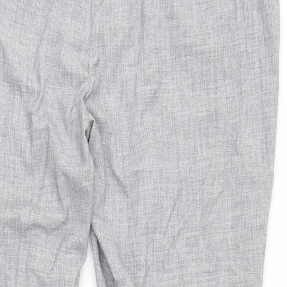 Marks and Spencer Womens Grey   Trousers  Size 22 L28 in