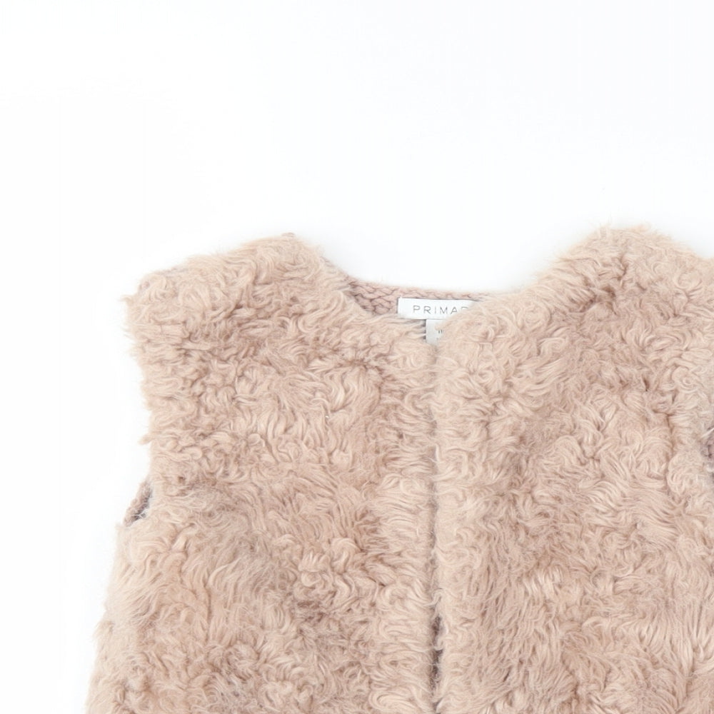 Primark Girls Pink   Gilet Jacket Size 5-6 Years