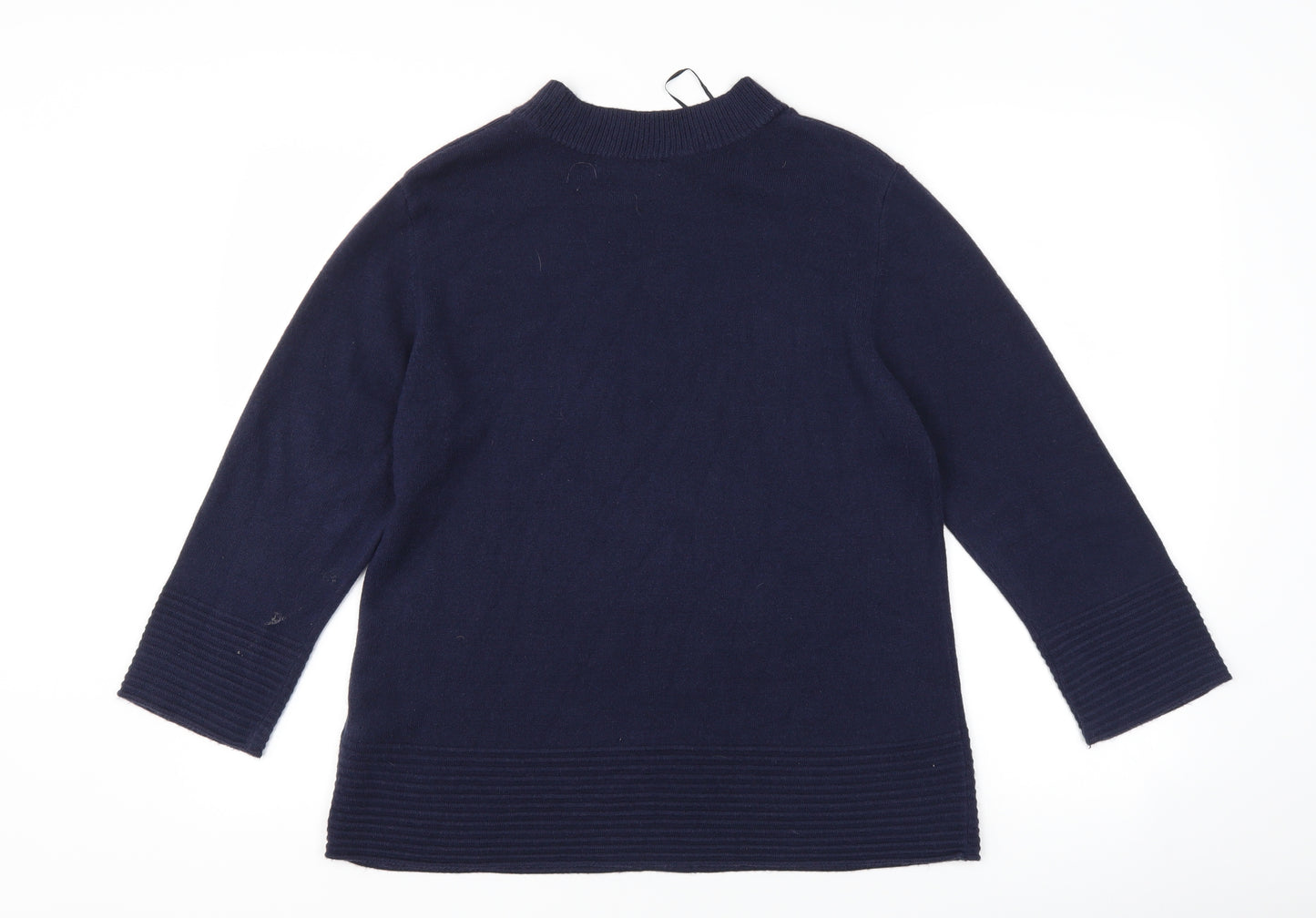 Per Una Womens Blue   Pullover Jumper Size 14