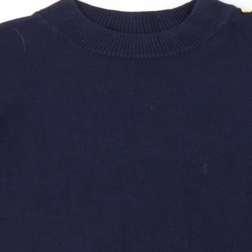 Per Una Womens Blue   Pullover Jumper Size 14