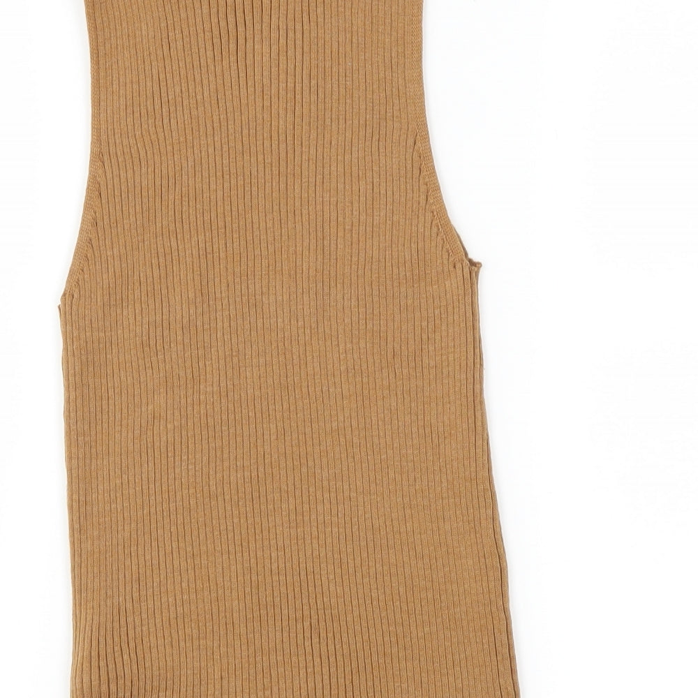 Primark Womens Brown   Basic T-Shirt Size L