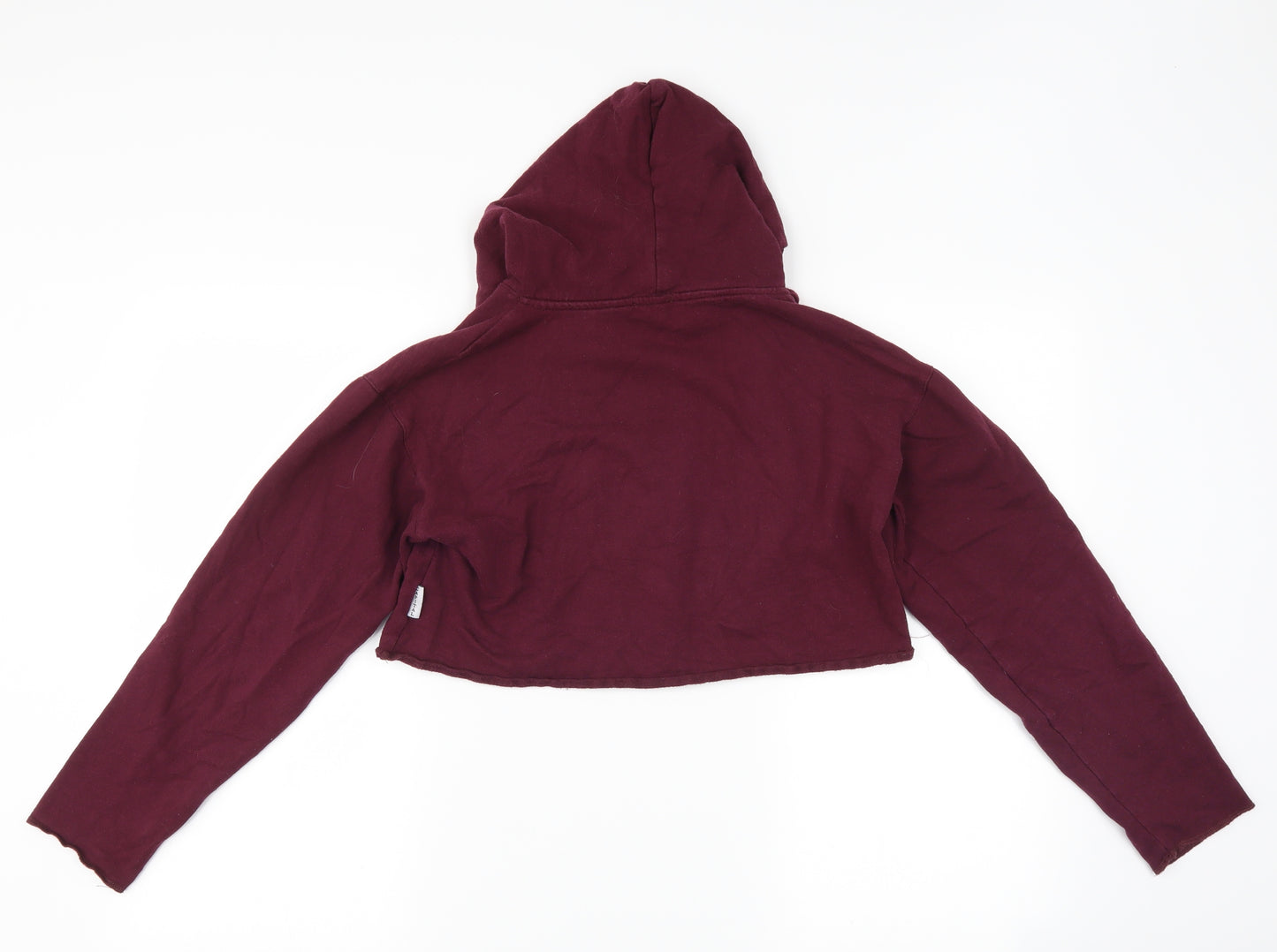 Capital London Womens Purple   Pullover Hoodie Size M  - london cropped