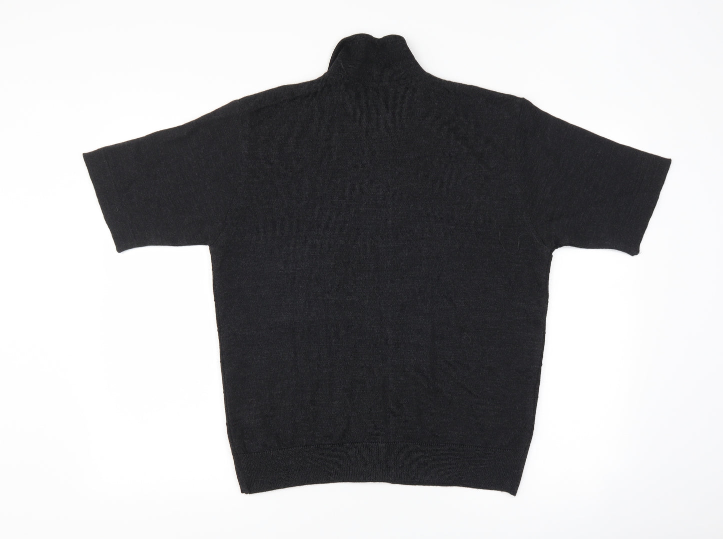 Aertex Womens Grey   Basic Button-Up Size L
