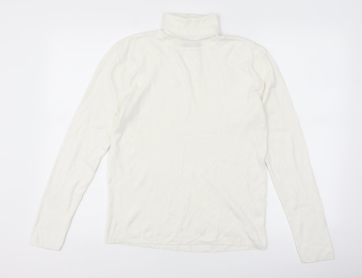 Primark Womens White   Pullover Jumper Size 18