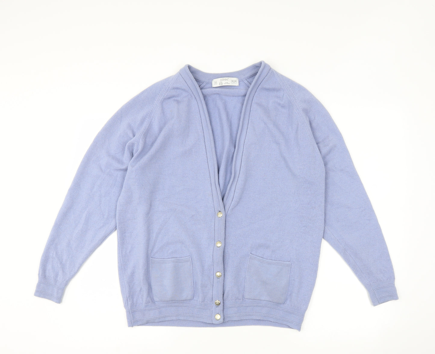 St michael Womens Blue   Cardigan Jumper Size 18
