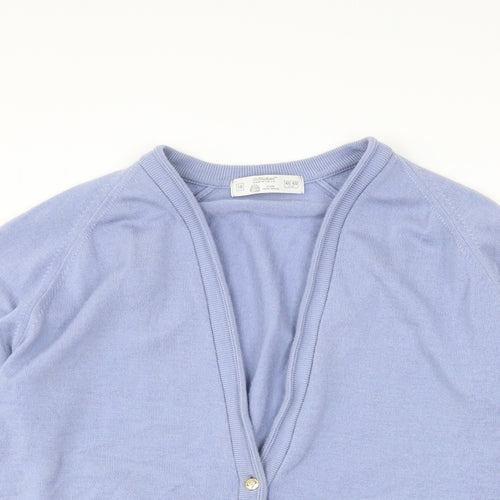 St michael Womens Blue   Cardigan Jumper Size 18