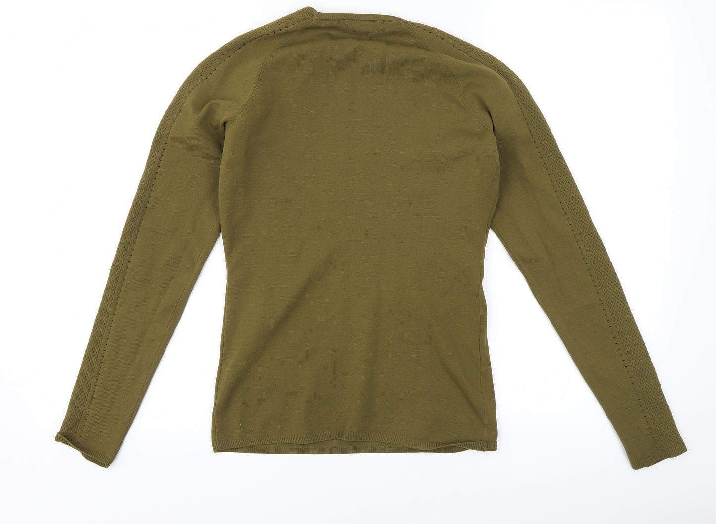 H&M Womens Green   Basic T-Shirt Size S