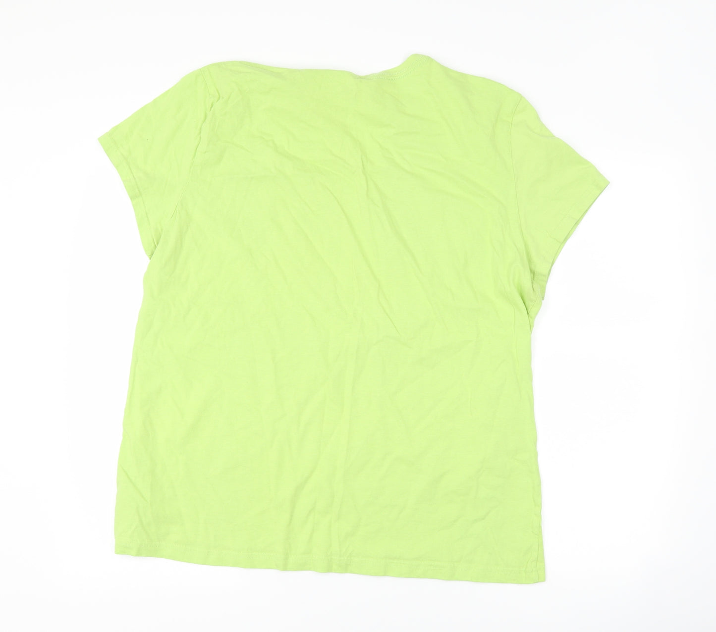 disney store Womens Green   Basic T-Shirt Size 2XL  - Disney Tinkerbell