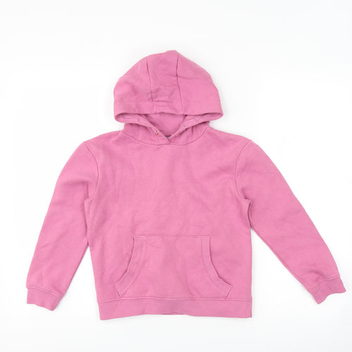 Matalan Girls Pink   Pullover Hoodie Size 8 Years