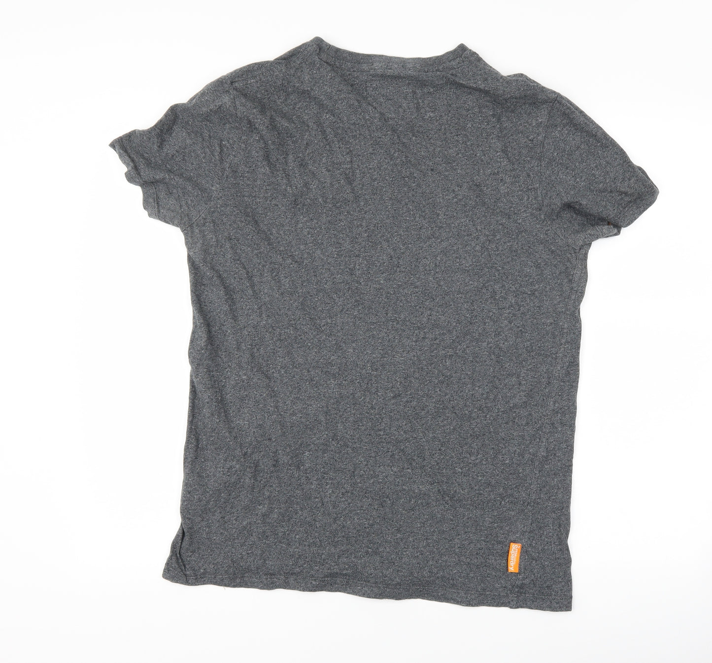 Superdry Mens Grey    T-Shirt Size L
