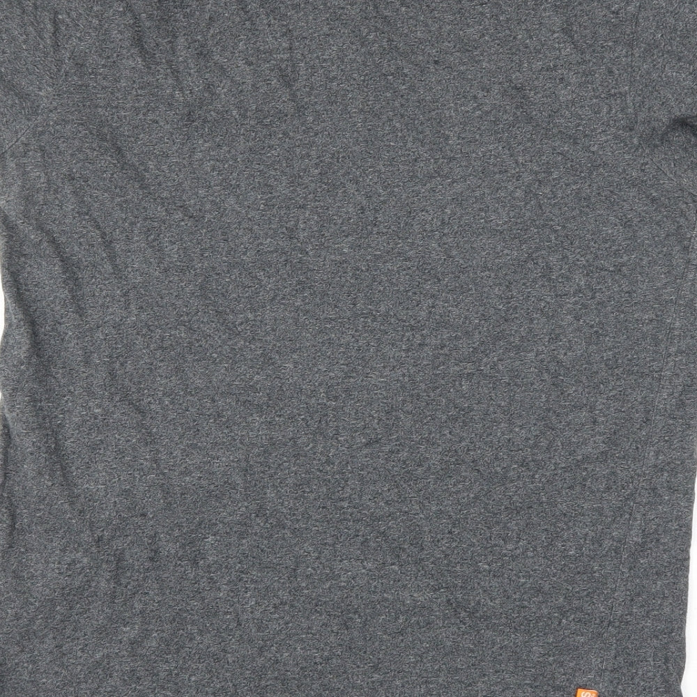 Superdry Mens Grey    T-Shirt Size L