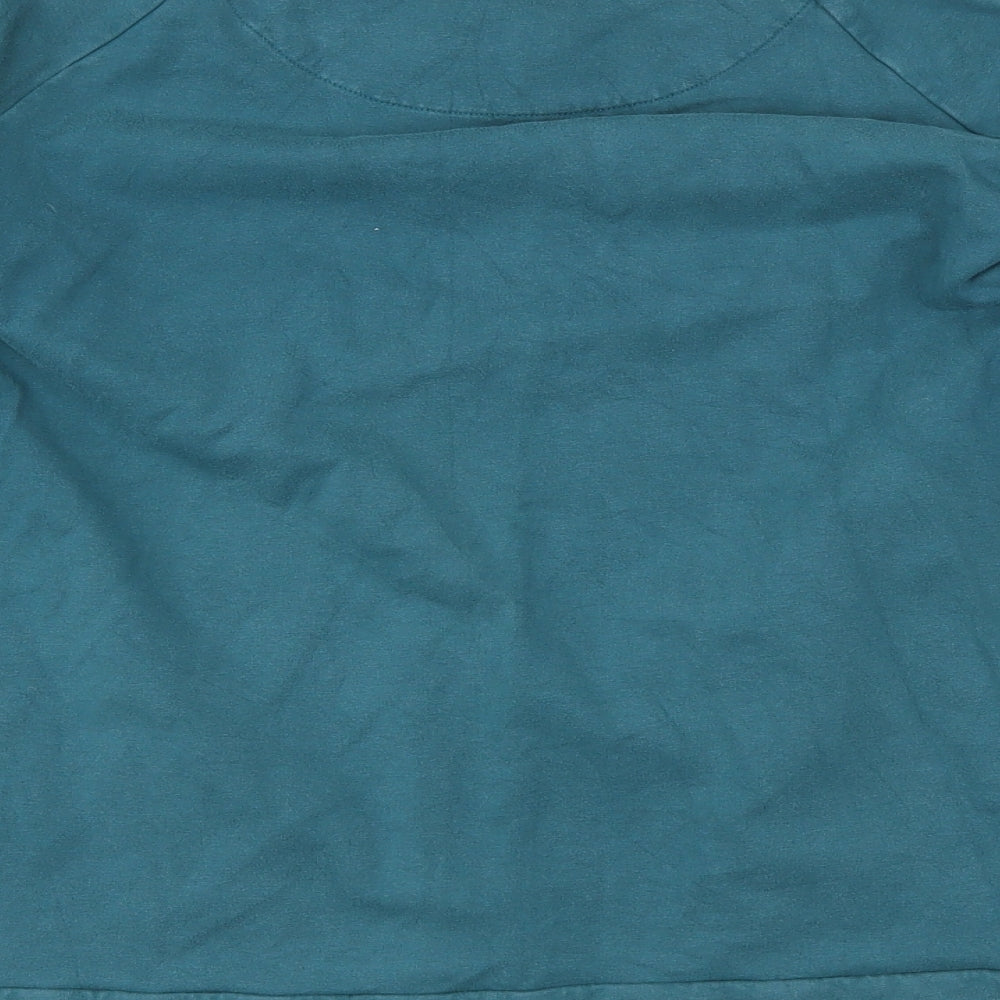 NEXT Womens Blue Floral  Pullover Sweatshirt Size 10