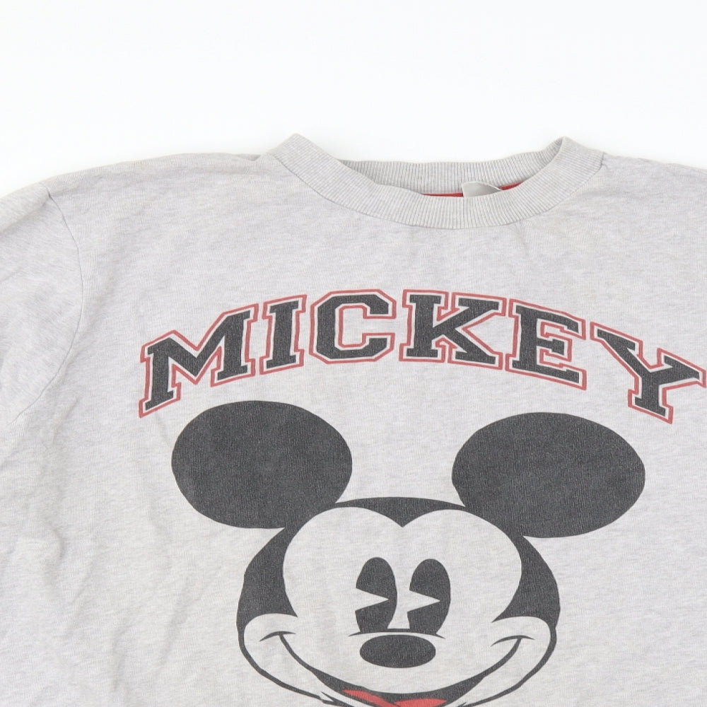 NEXT Womens Grey   Pullover Sweatshirt Size XL  - Disney Mickey Mouse