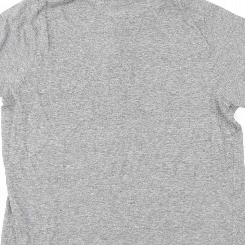 Avenue Mens Grey    Polo Size M