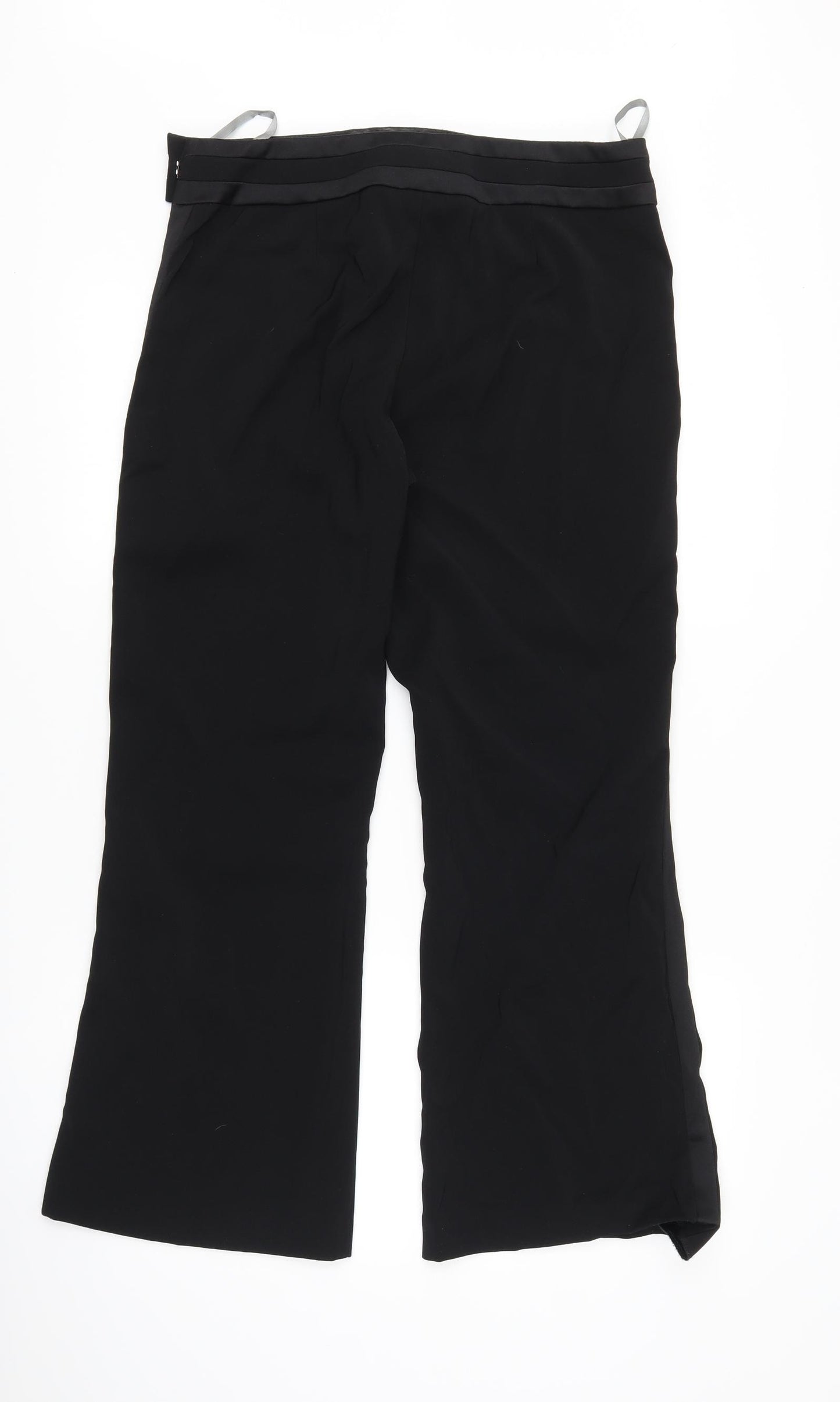 Dorothy Perkins Womens Black   Trousers  Size 14 L27 in