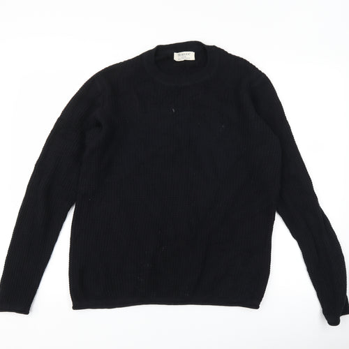Primark Mens Black   Pullover Jumper Size M