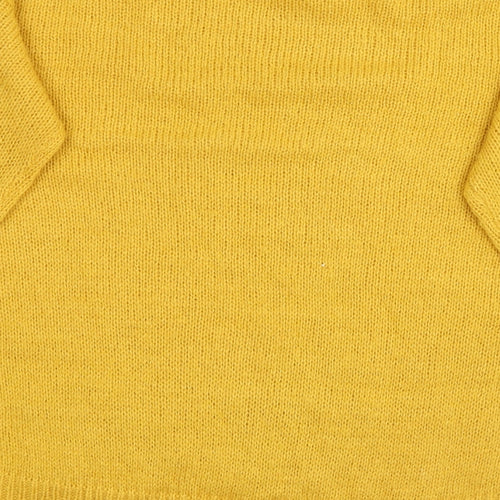 New Look Womens Yellow   Pullover Jumper Size M