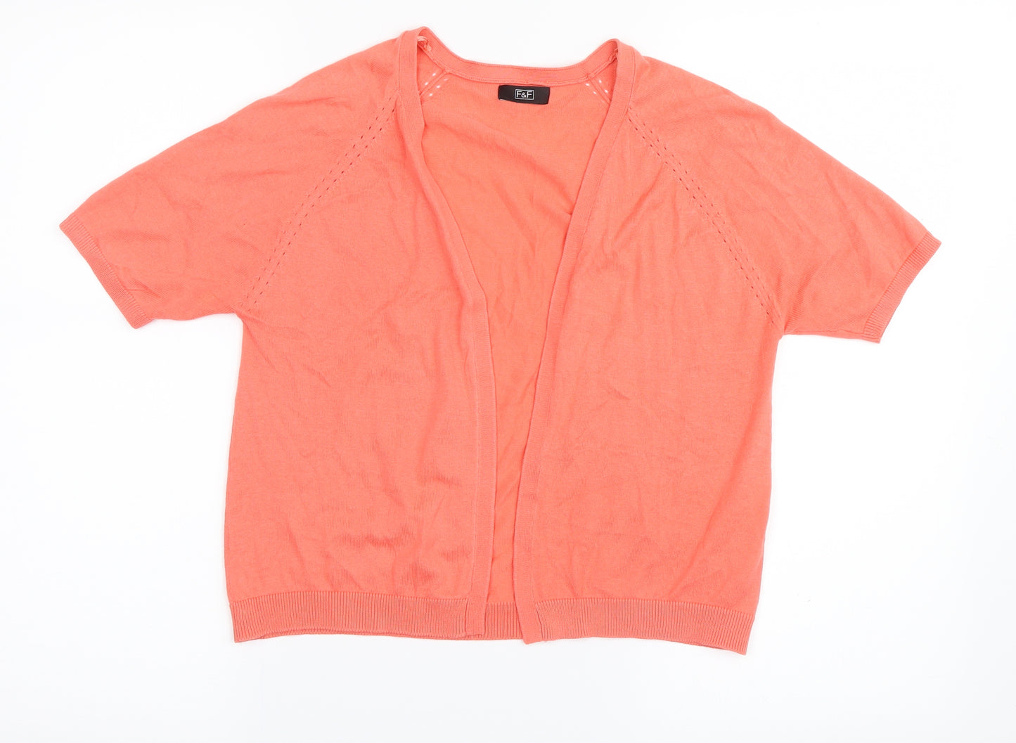 F&F Womens Pink   Cardigan Jumper Size 10