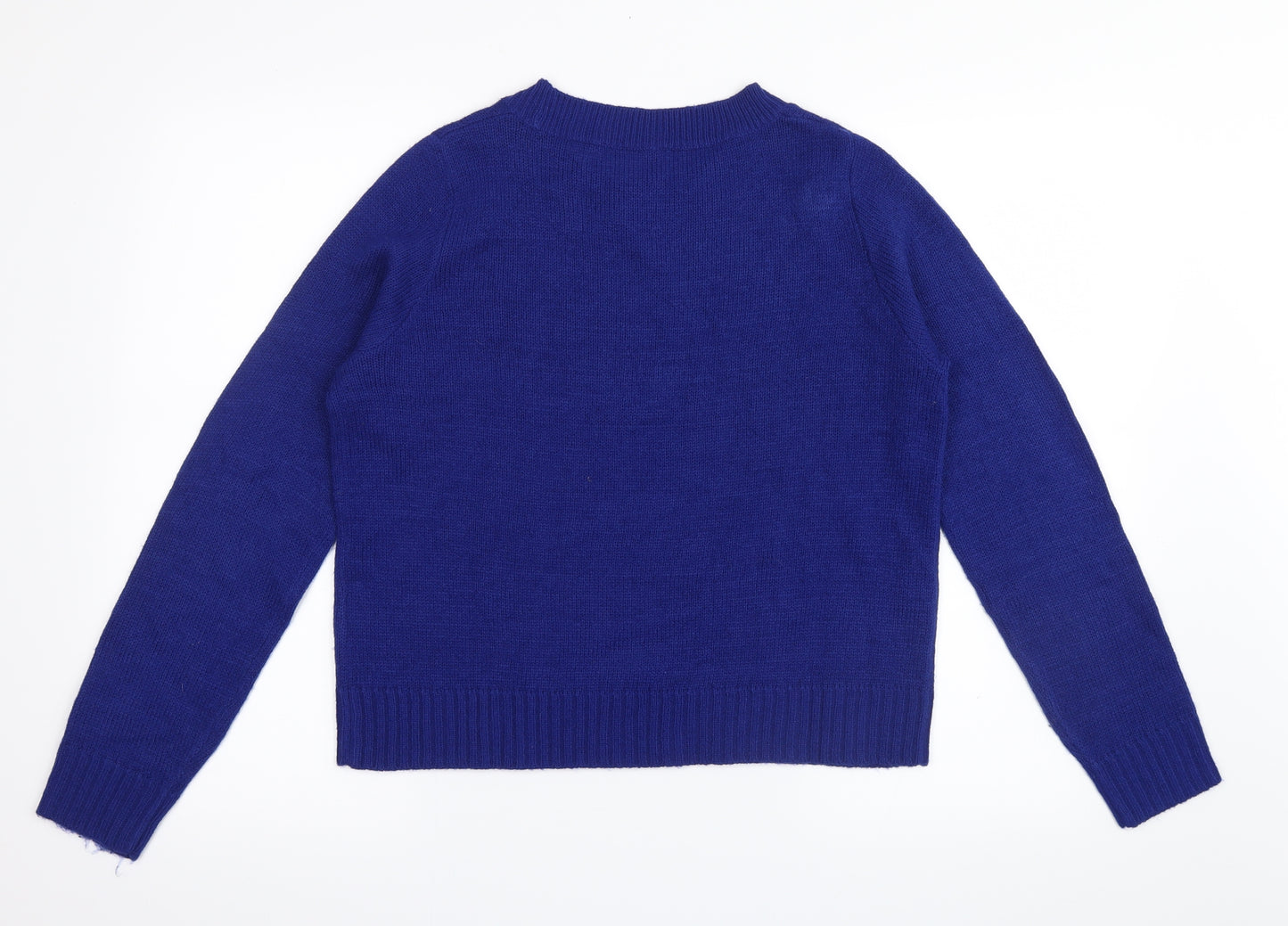 Preworn Womens Blue   Pullover Jumper Size S