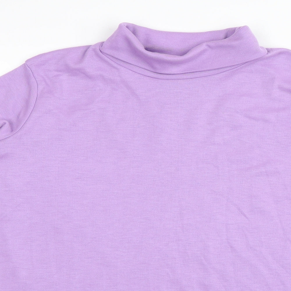 Afibel Womens Purple   Pullover Jumper Size 20