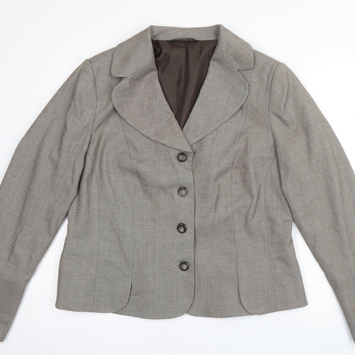 Bonmarché Womens Brown   Jacket Suit Jacket Size 16