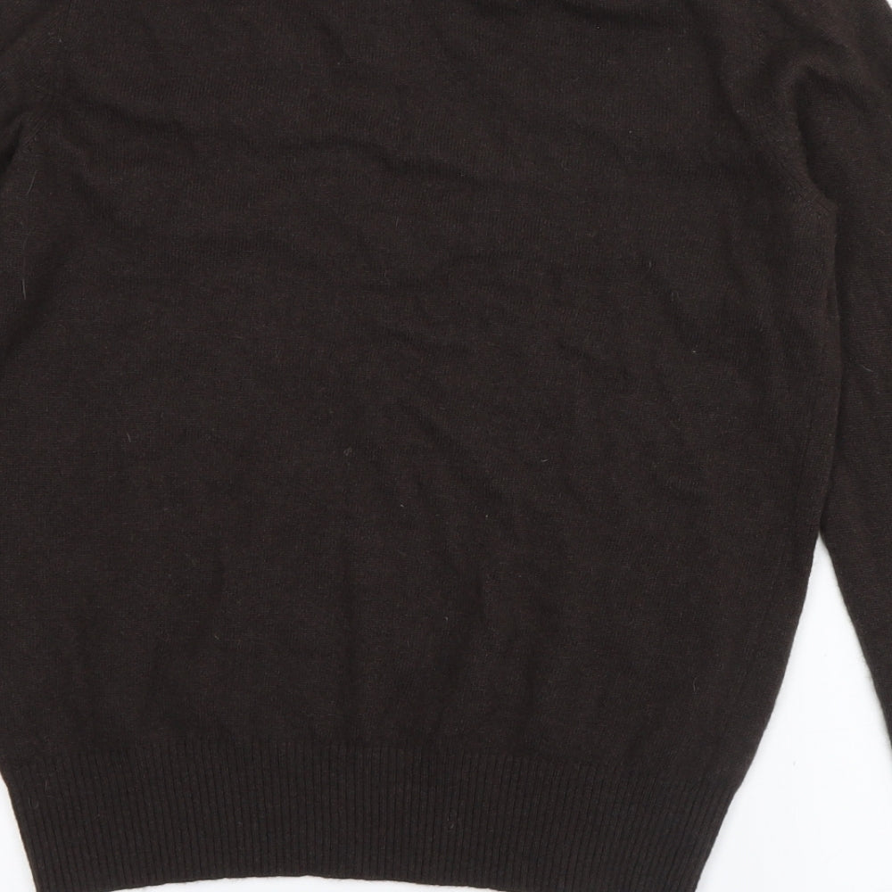 Benetton Womens Brown   Pullover Jumper Size M