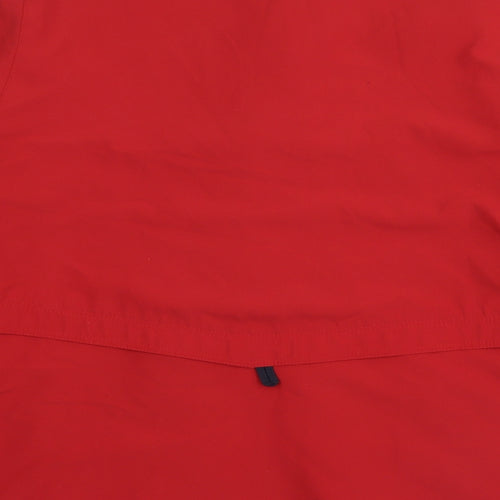 Preworn Womens Red   Overcoat Coat Size 12