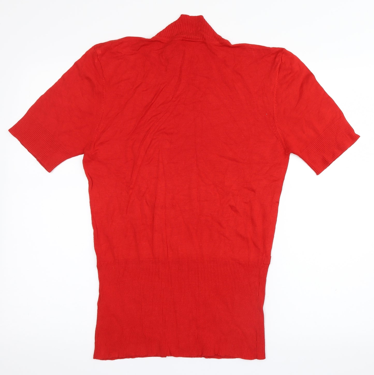 Wallis Womens Red   Pullover Jumper Size 14