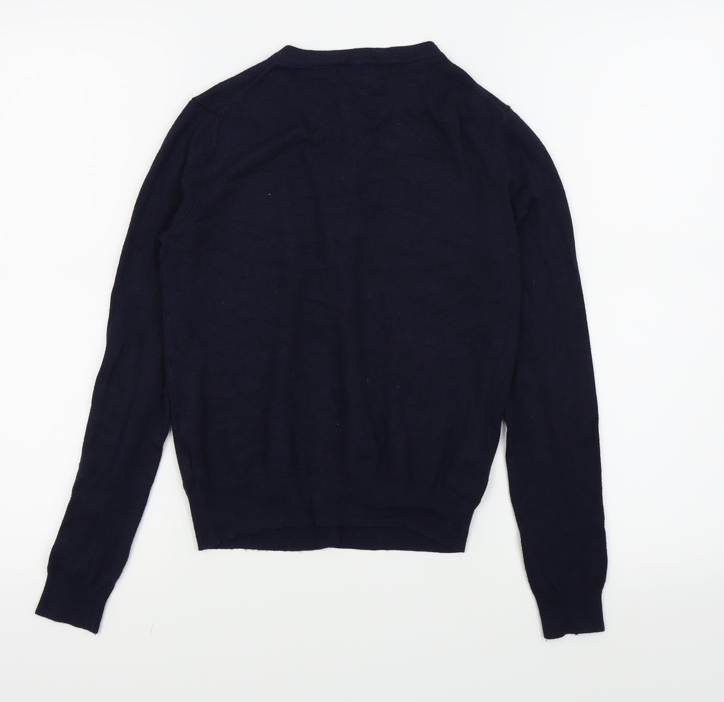 M&S Womens Blue   Cardigan Jumper Size 8