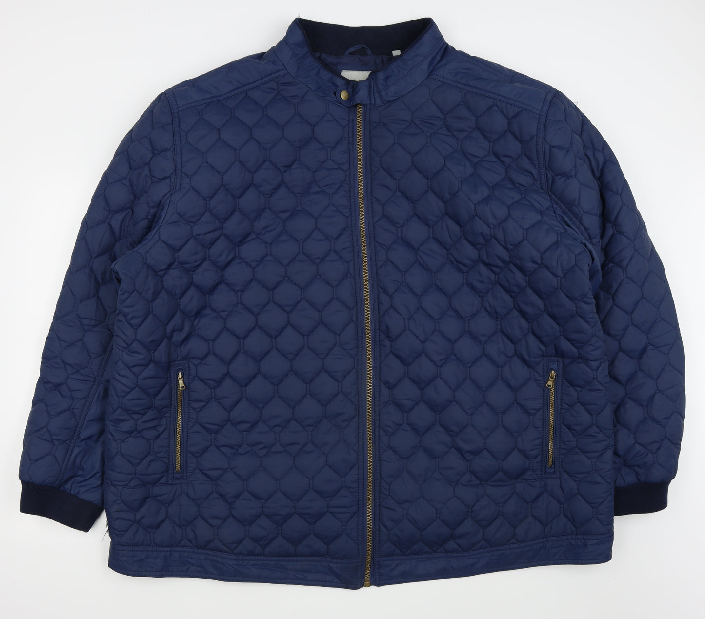 williams&brown Mens Blue   Jacket Coat Size 4XL