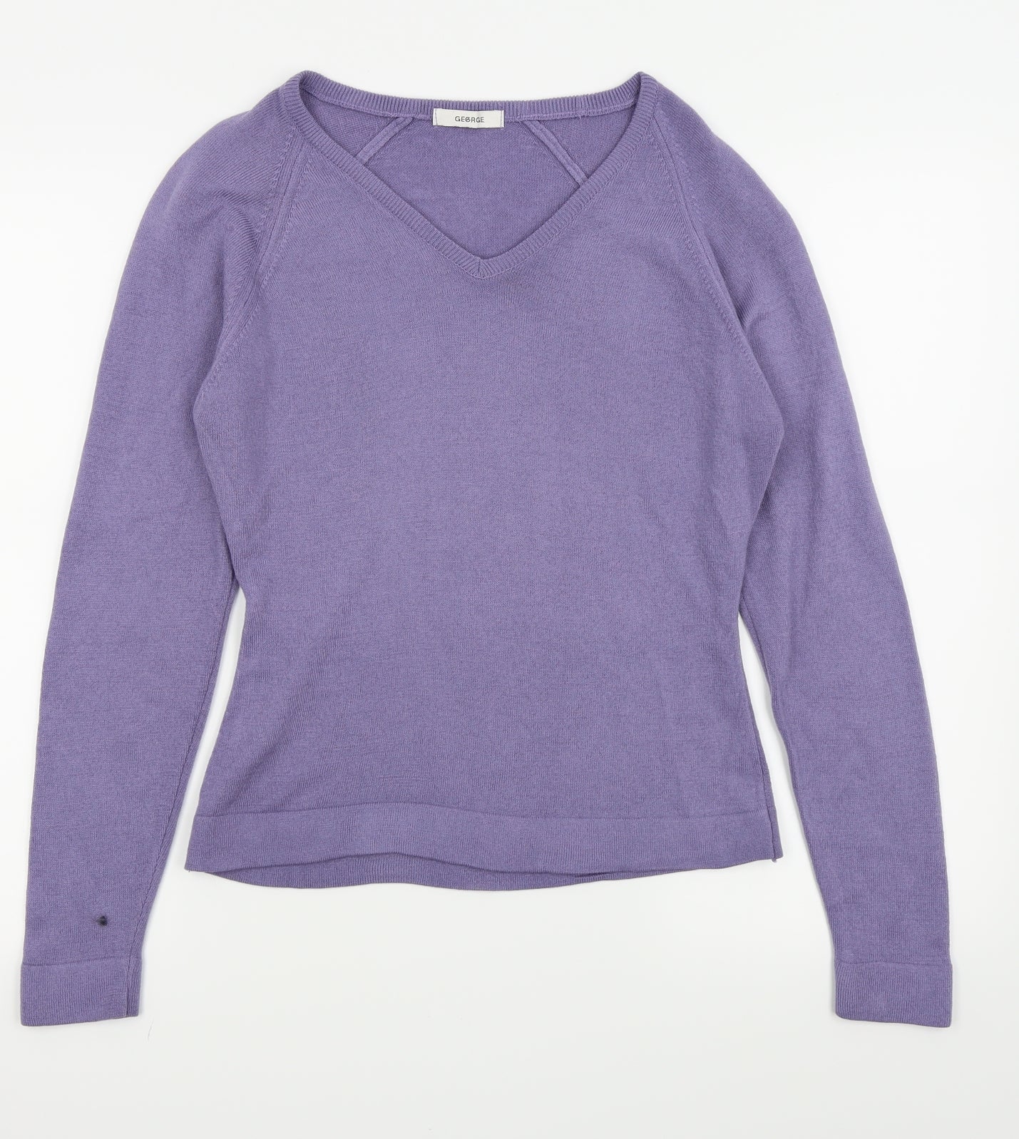 Asda George Womens Purple   Pullover Jumper Size 10