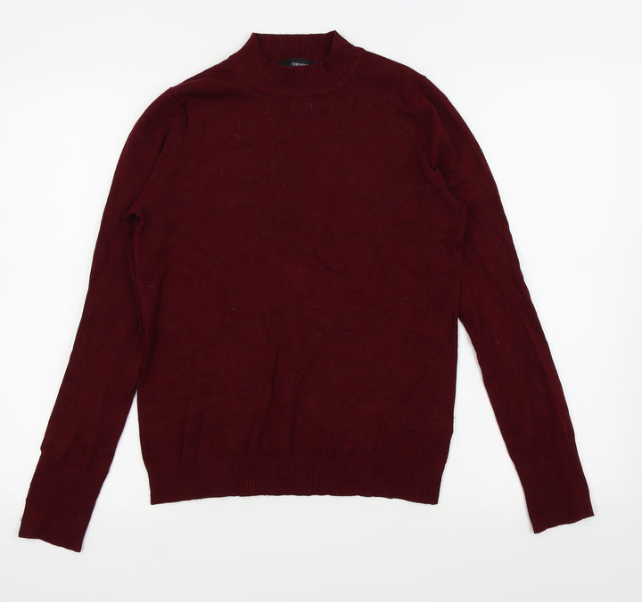 FOREVER 21 Womens Red   Pullover Jumper Size M