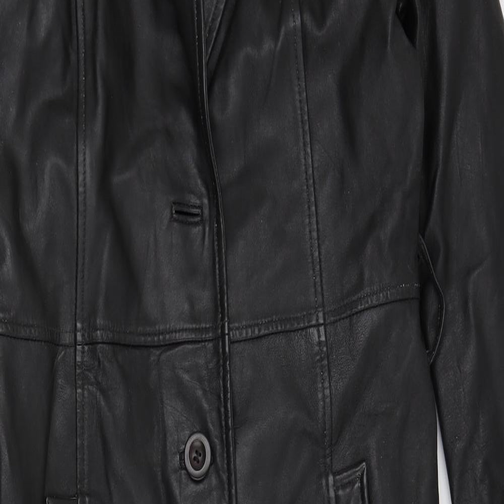 skin Tones Womens Black   Overcoat Coat Size 12