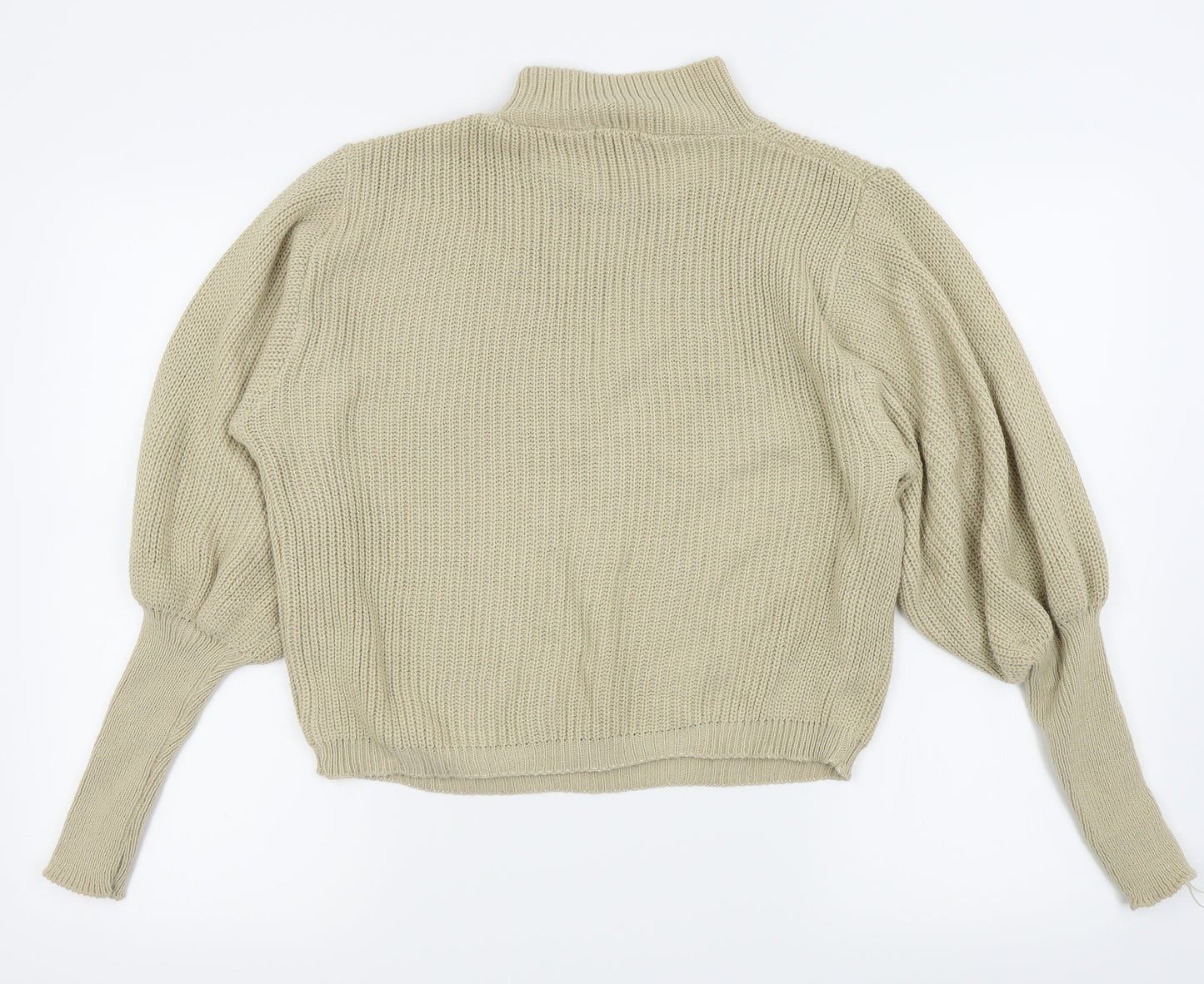 Stylewise Womens Beige   Pullover Jumper Size M