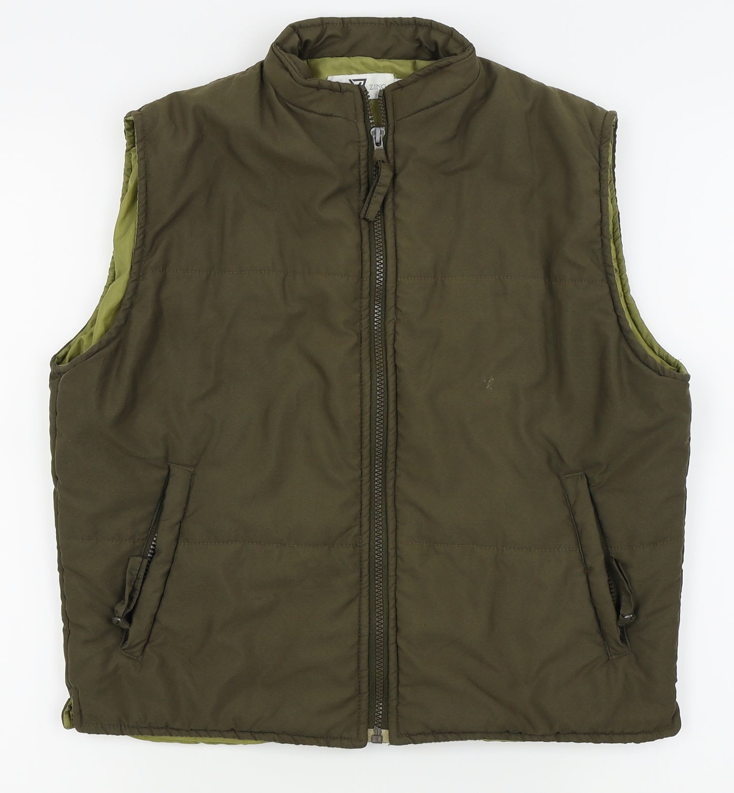 Amazing Mens Brown   Gilet Coat Size XL