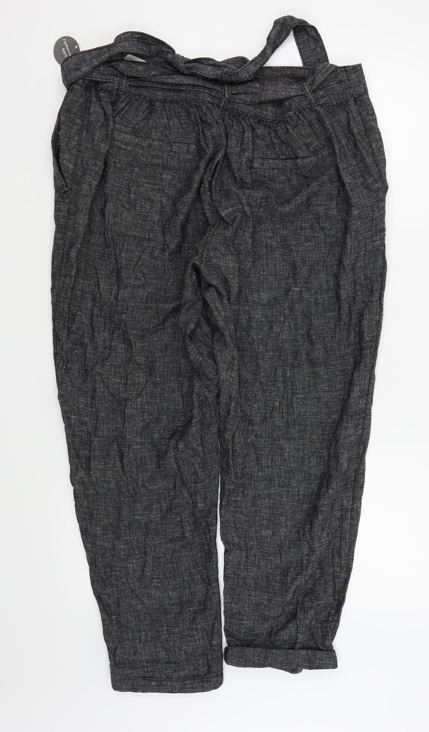 Nutmeg Womens Grey   Trousers  Size 18 L24 in
