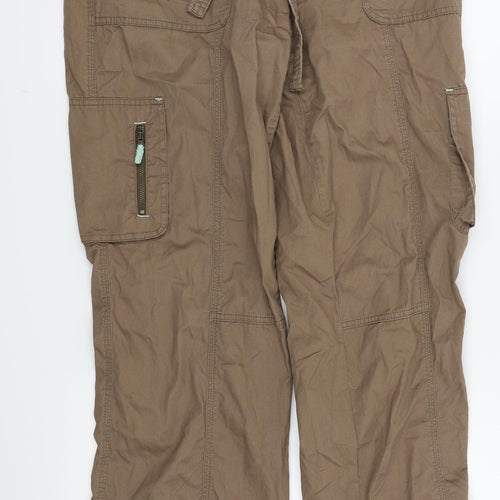 Asda George Womens Brown   Trousers  Size 14 L30 in