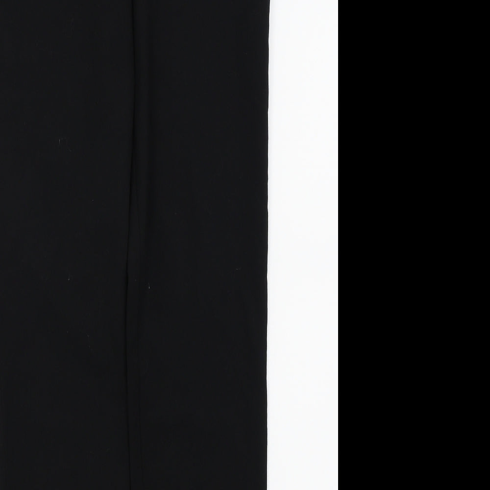 TU Womens Black   Trousers  Size 8 L26 in