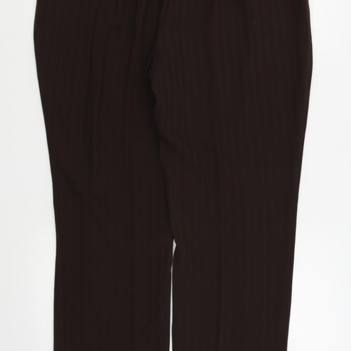 Preworn Womens Brown   Trousers  Size 34 in L29 in