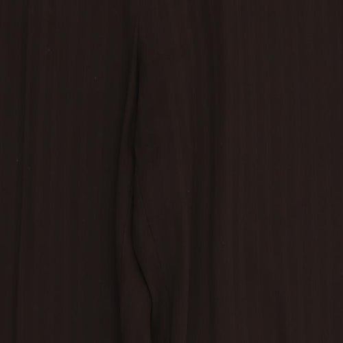 Preworn Womens Brown   Trousers  Size 34 in L29 in