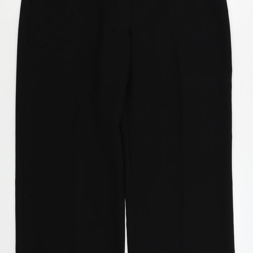 M&S Womens Black   Trousers  Size 16 L26 in