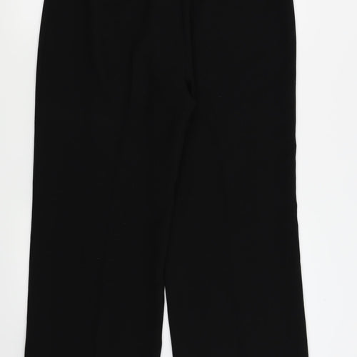 M&S Womens Black   Trousers  Size 16 L26 in
