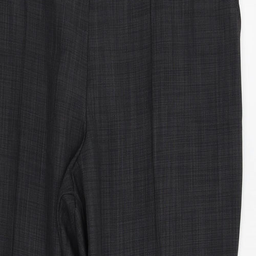 M&S Womens Grey   Trousers  Size 16 L25 in