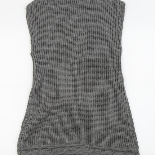 Asda George Womens Grey   Cardigan Jumper Size 10