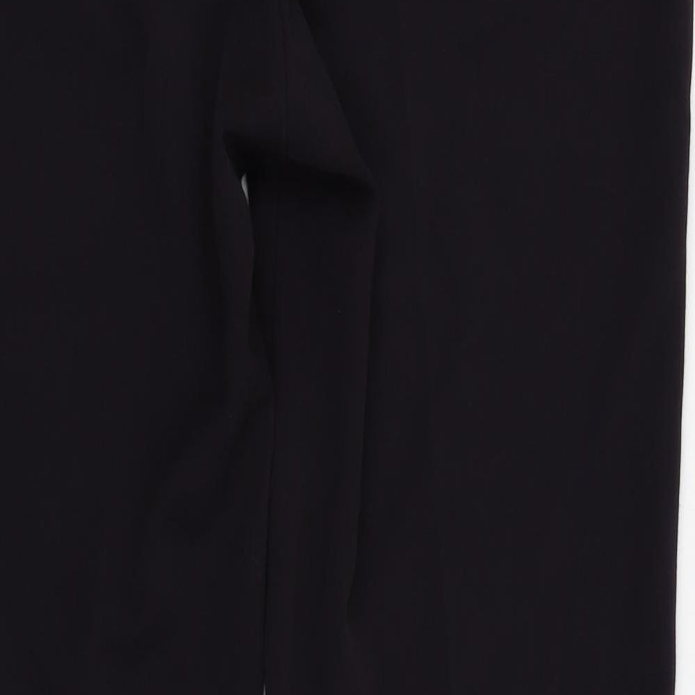 M&Co Womens Purple   Trousers  Size 12 L27.5 in