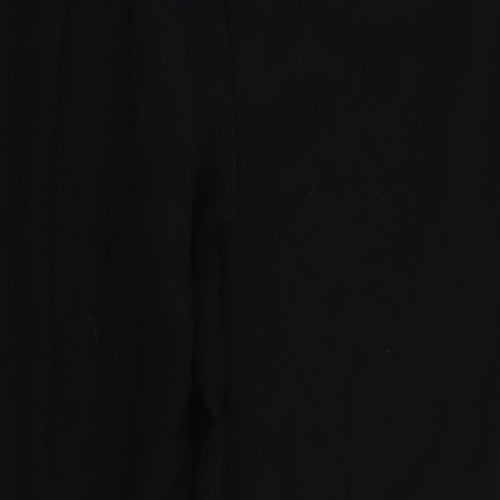 m&S Womens Black   Trousers  Size 20 L25 in