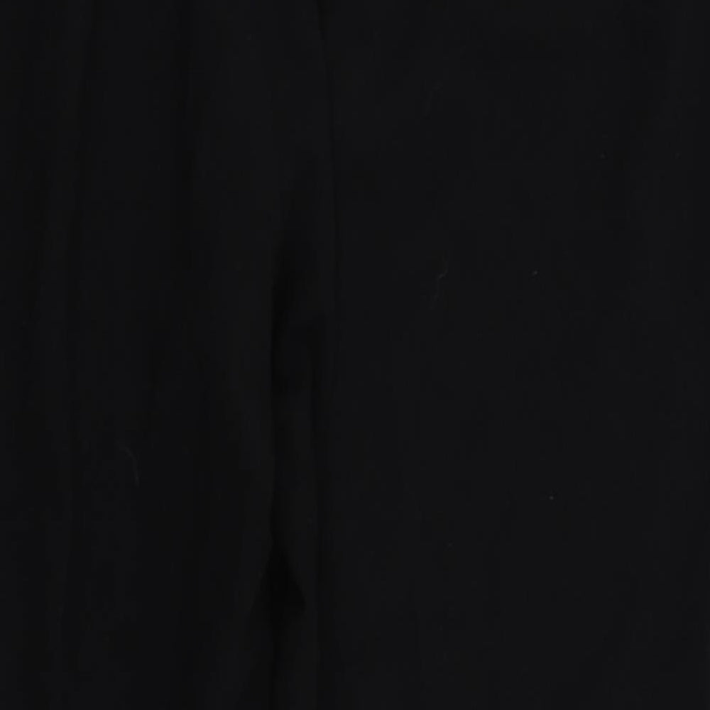 m&S Womens Black   Trousers  Size 20 L25 in