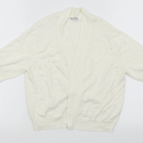 BHS Womens White   Cardigan Jumper Size 16