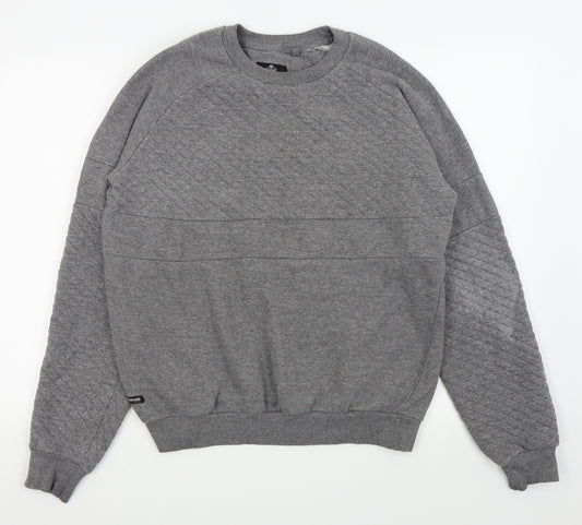 Front view of Primark men’s grey jumper, size M