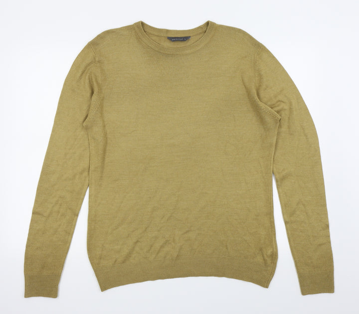 Cedar Wood State Mens Beige   Pullover Jumper Size L